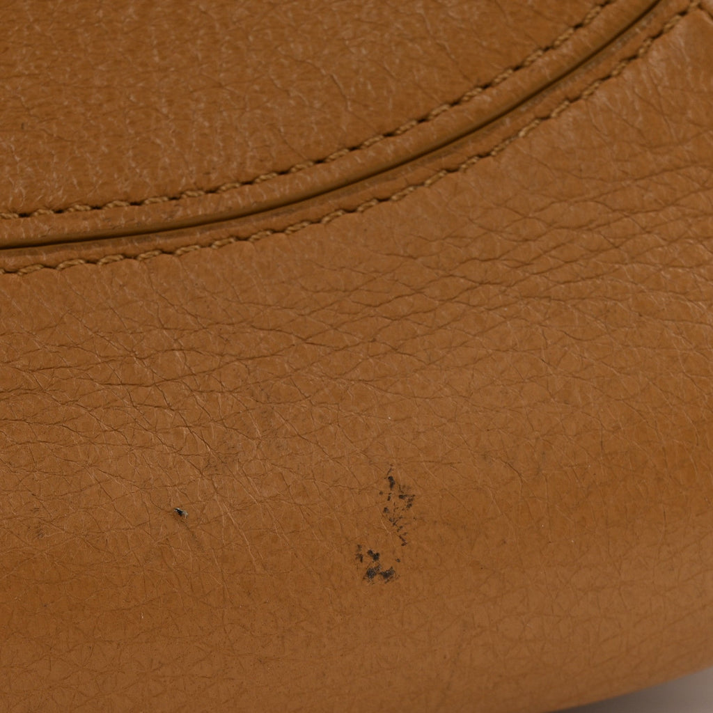 Deerskin Fan Bag 12 Tan