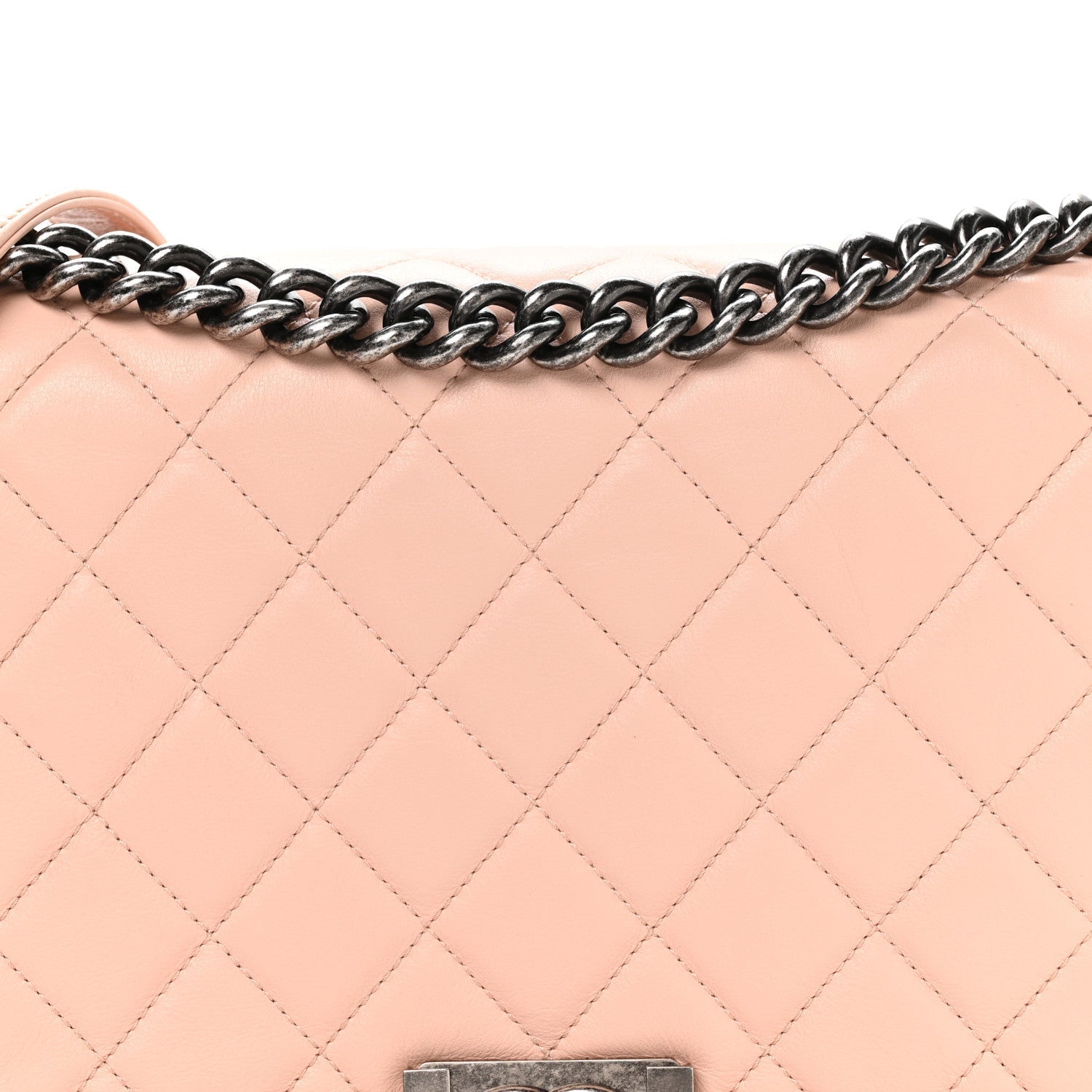Calfskin New Medium Boy Flap Pink