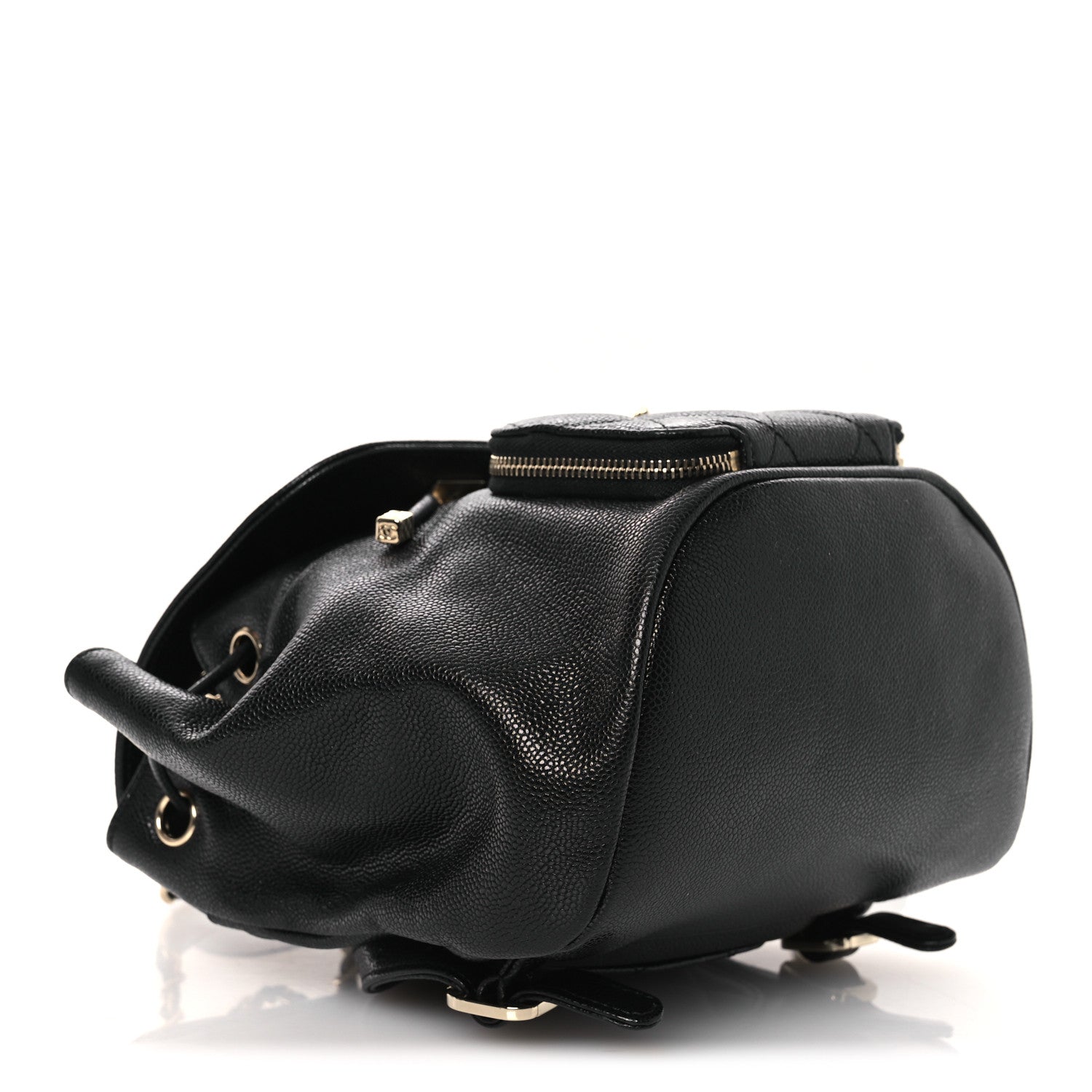 Caviar Quilted Mini Business Affinity Backpack Black