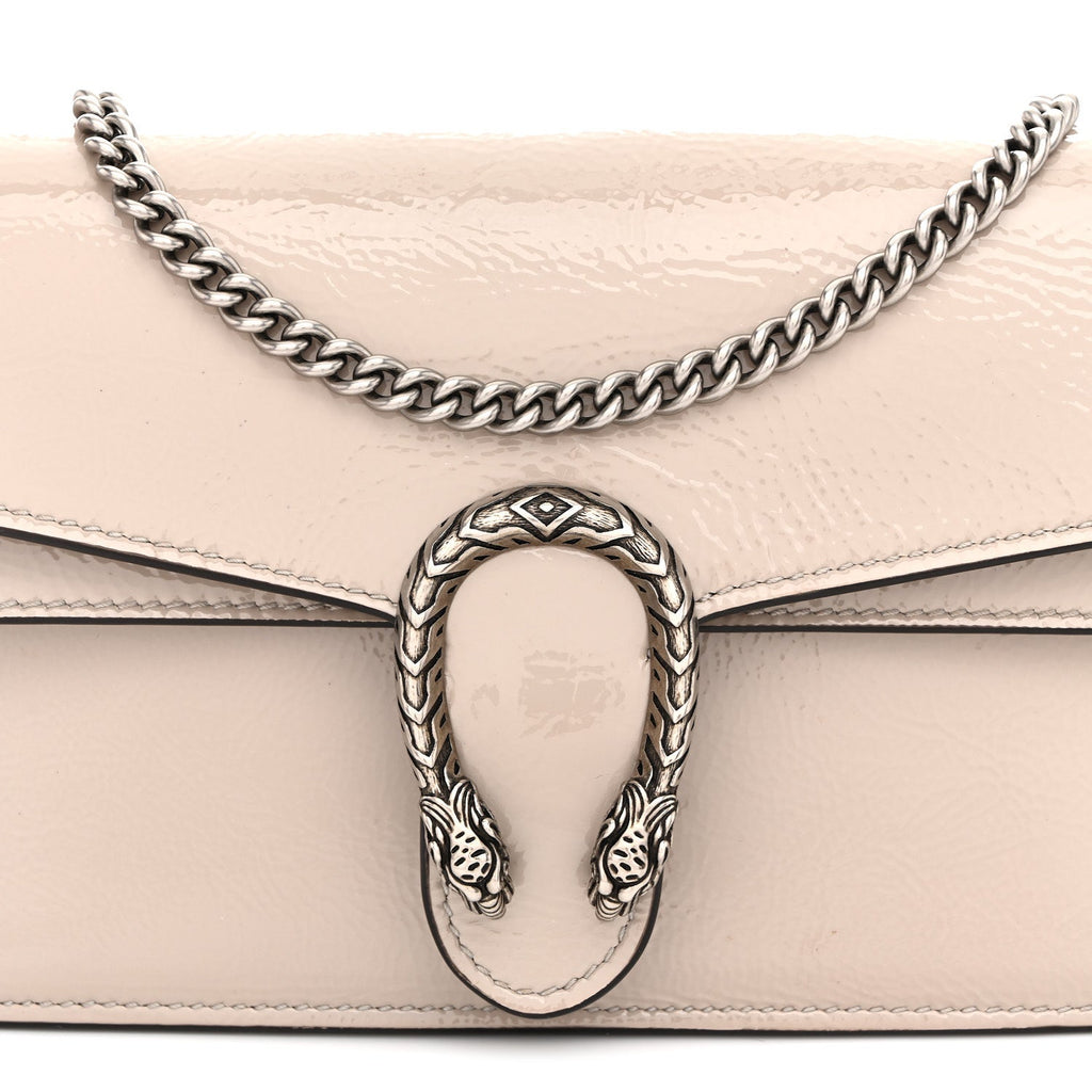 Crinkled Patent Mini Dionysus Shoulder Bag Sphinx