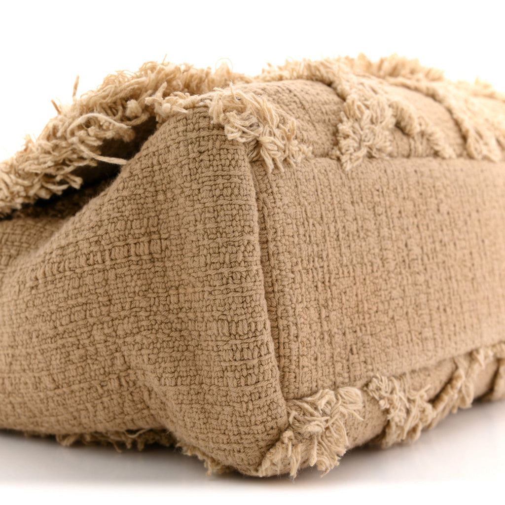 Tweed Nature Flap Dark Beige