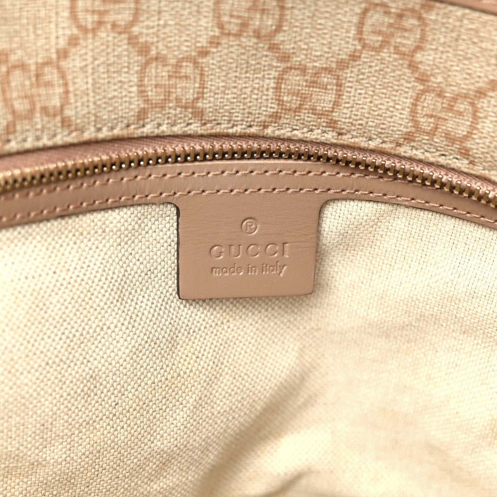 GG Supreme Monogram Small Joy Tote Porcelain Rose