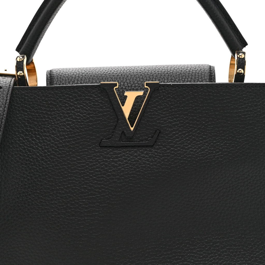 Taurillon Capucines PM Black
