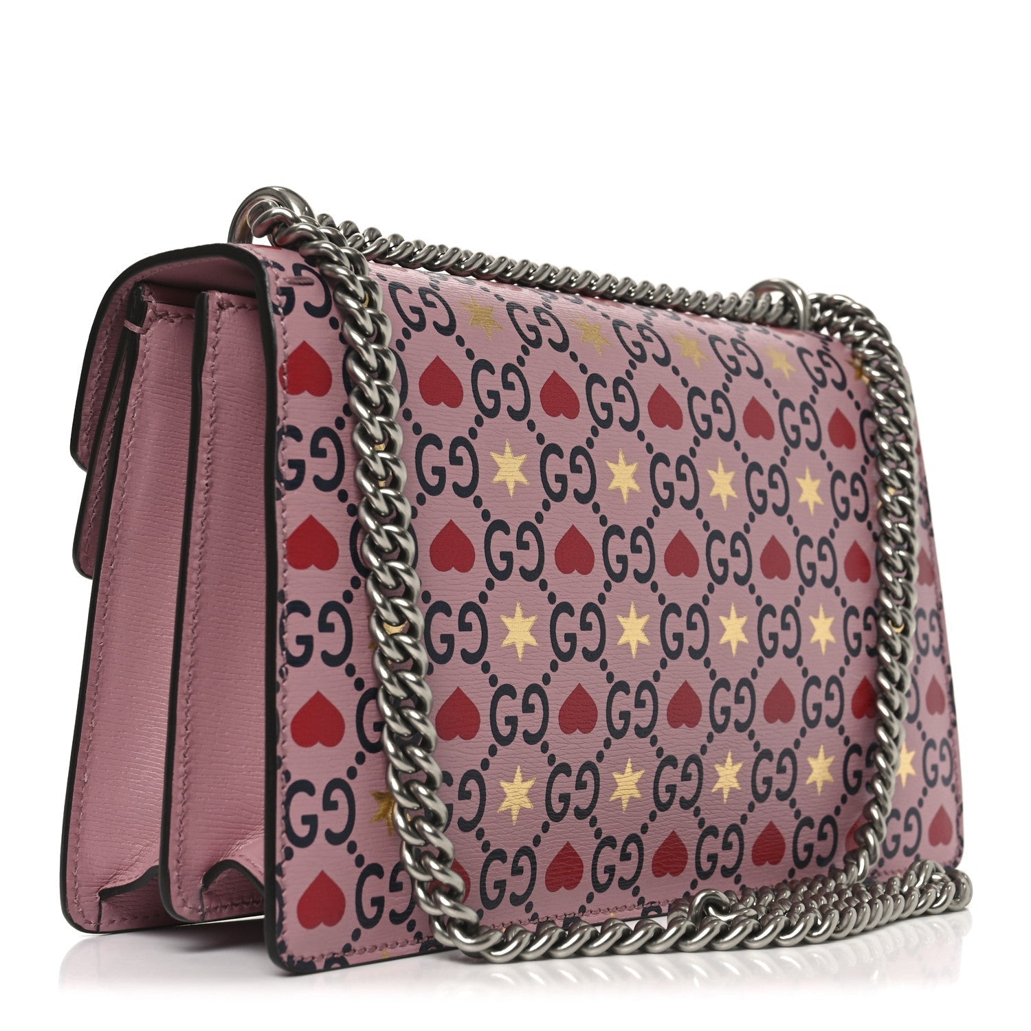 Calfskin Valentine's Day Exclusive Small Dionysus Bag Pink