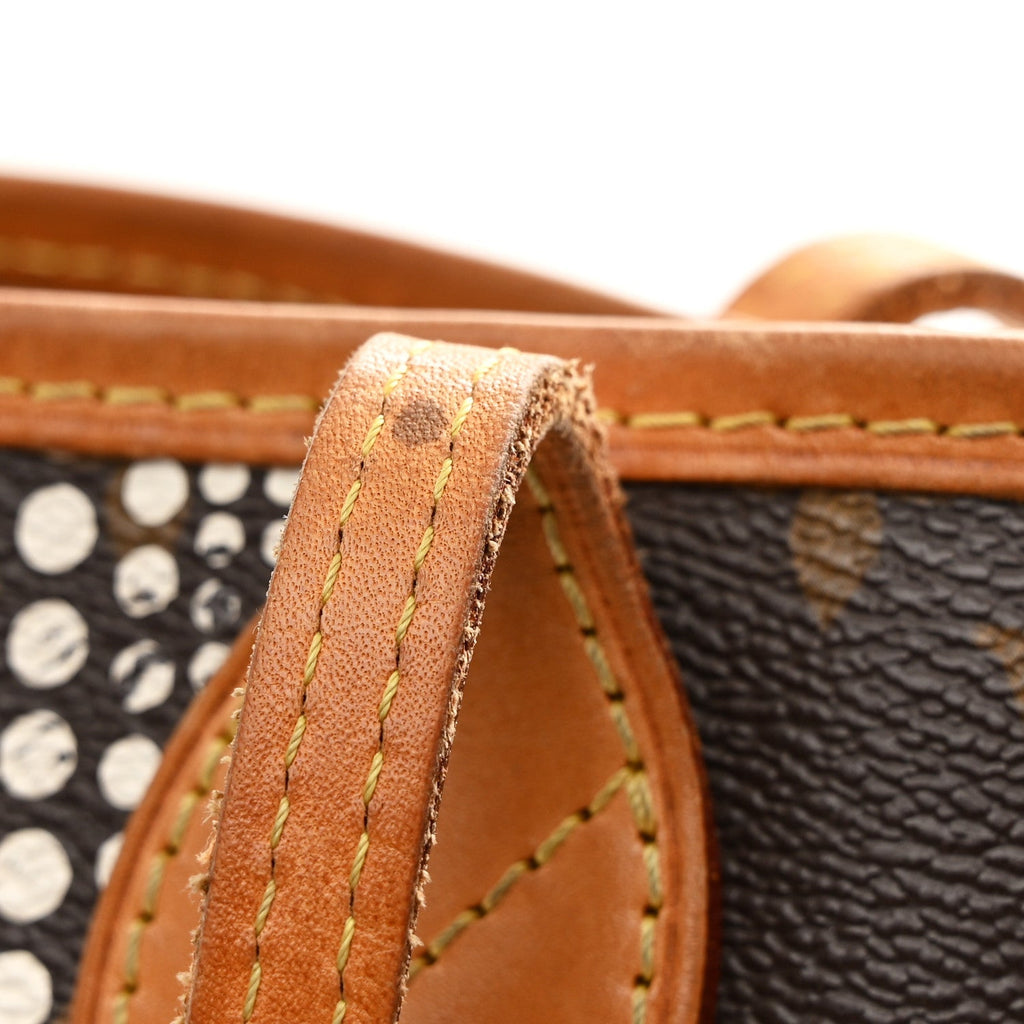 Monogram Kusama Waves Neverfull MM White