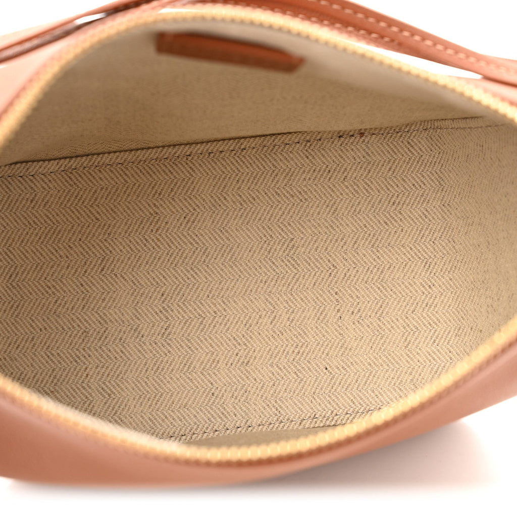 Calfskin Mini Hammock Hobo Tan