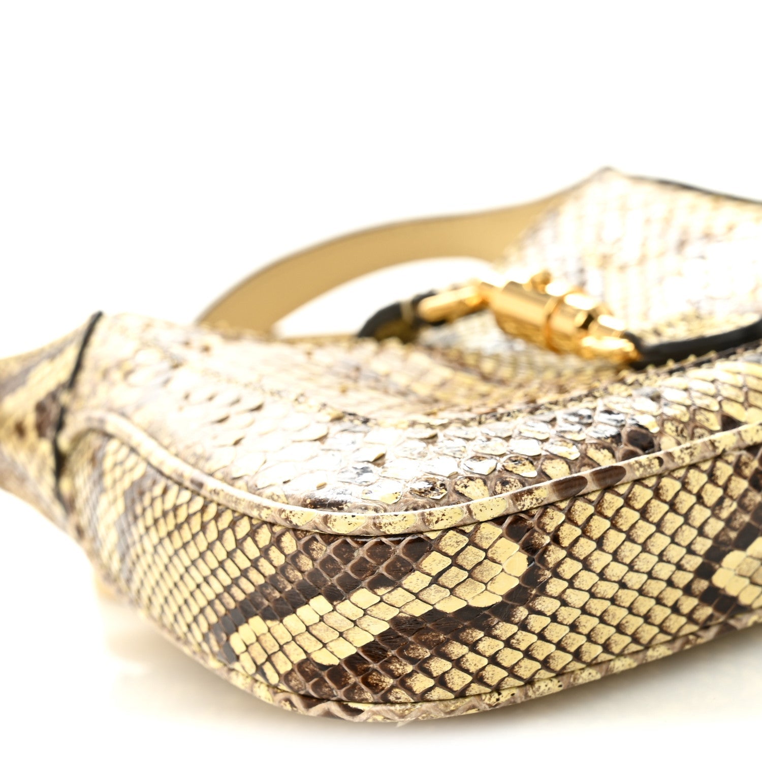 Snakeskin Mini Jackie 1961 Hobo Beige