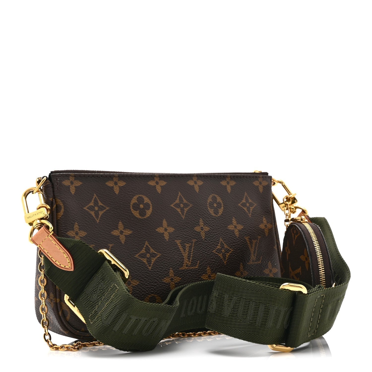 Monogram Multi Pochette Accessories Kaki