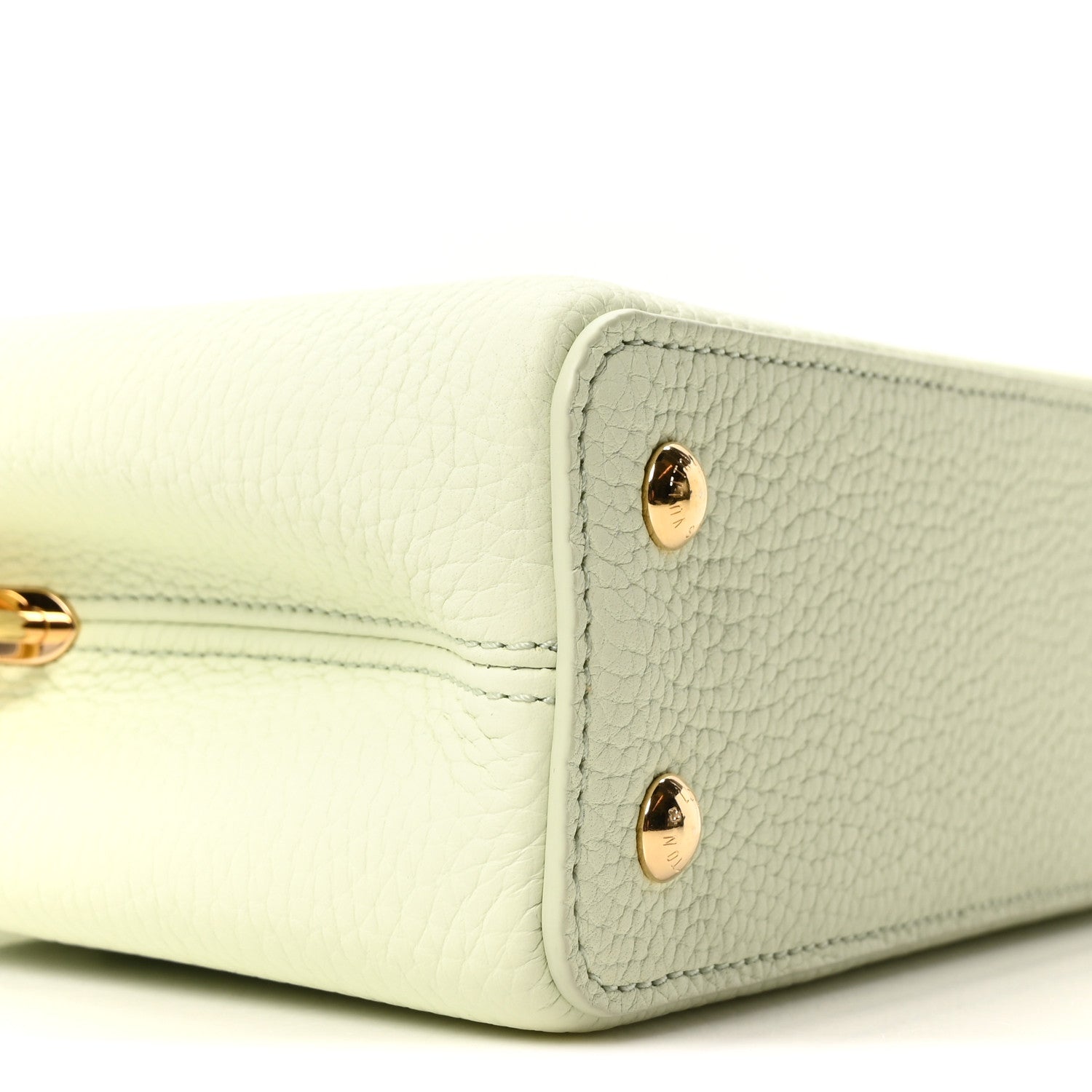 LV X TM Taurillon Mini Capucines Green