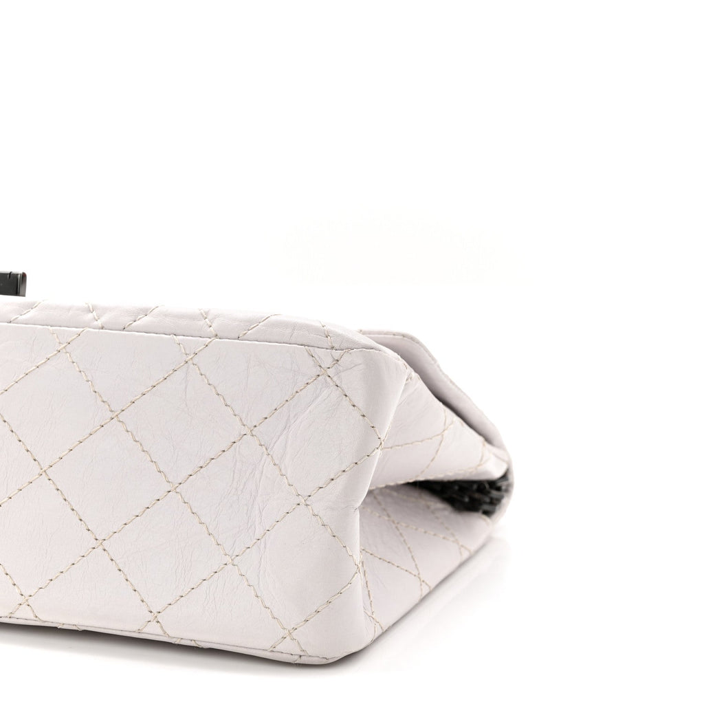 Aged Calfskin 2.55 Reissue 226 Flap White