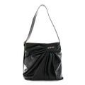 Mellow Nappa Draped Tote Black