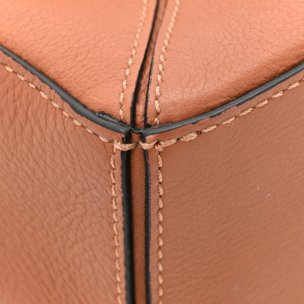Calfskin Mini Puzzle Bag Tan