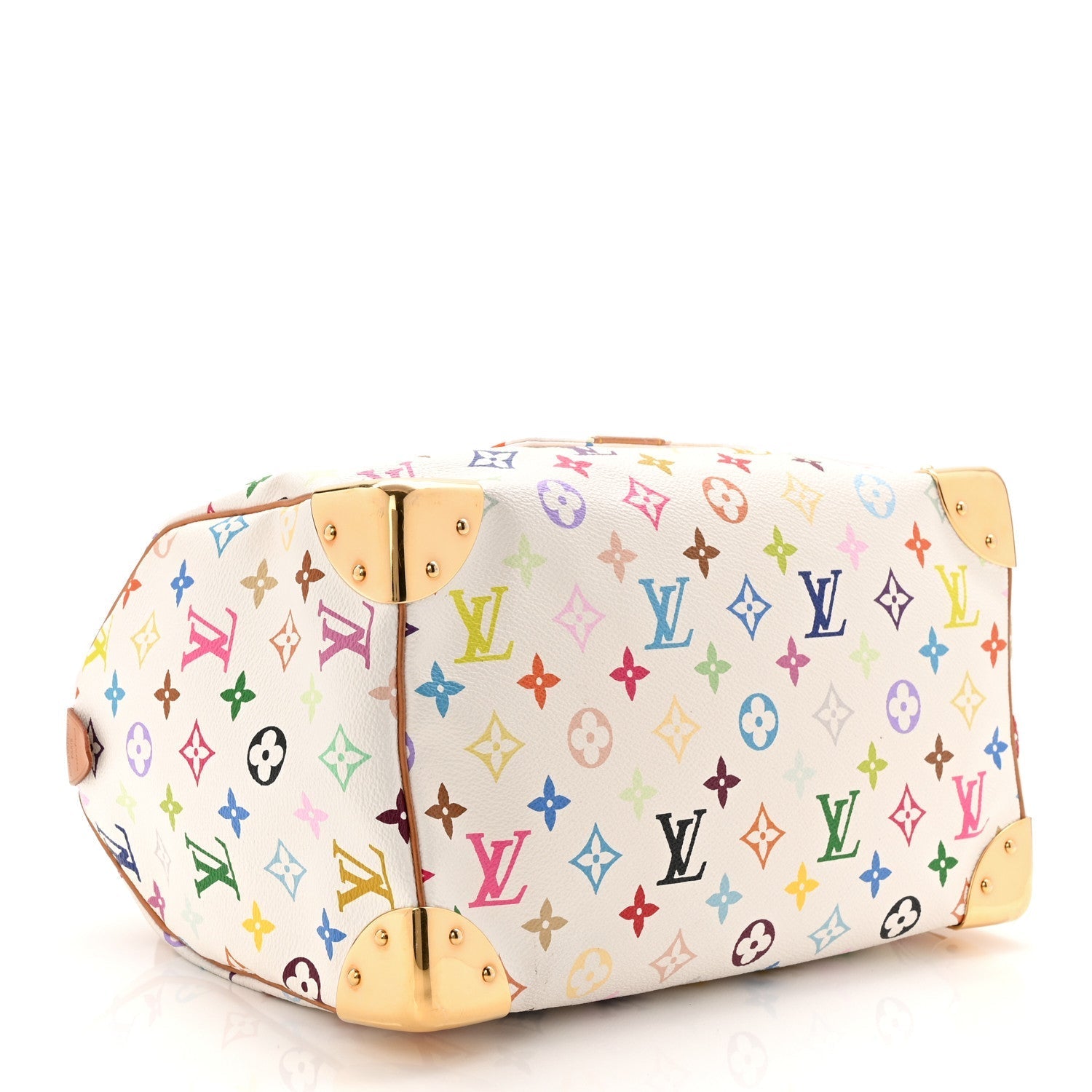 Monogram Multicolor Speedy 30 White