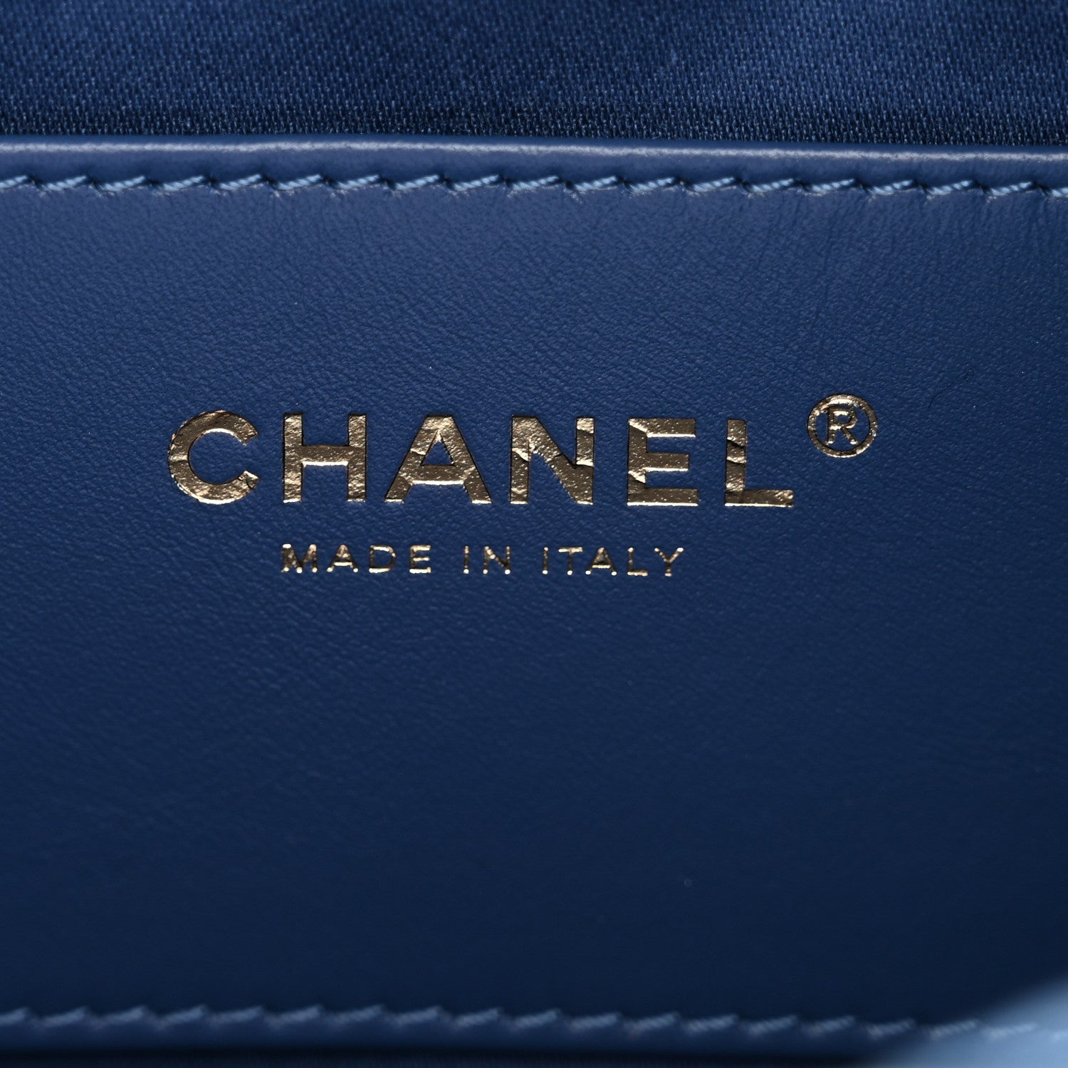 Washed Denim Quilted Small Chanel 25 Handbag Blue
