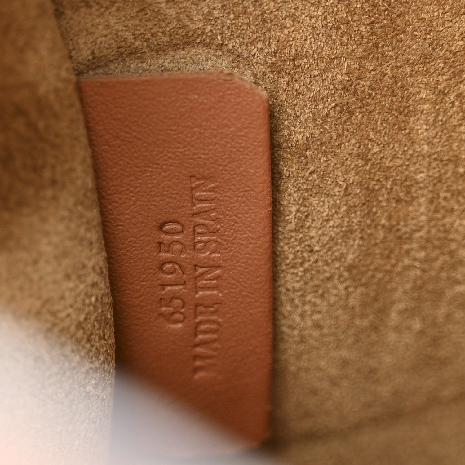Calfskin Gate Bucket Bag Brown