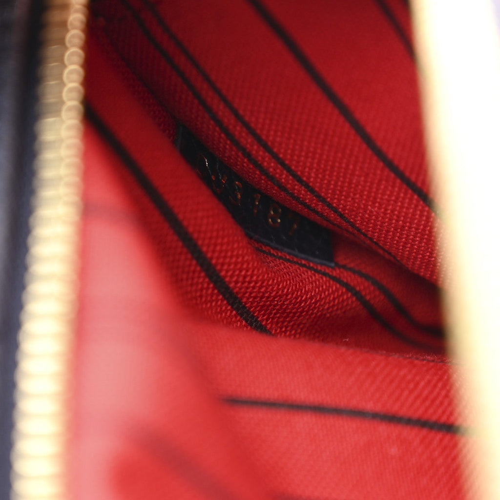 Empreinte Pochette Metis Marine Rouge