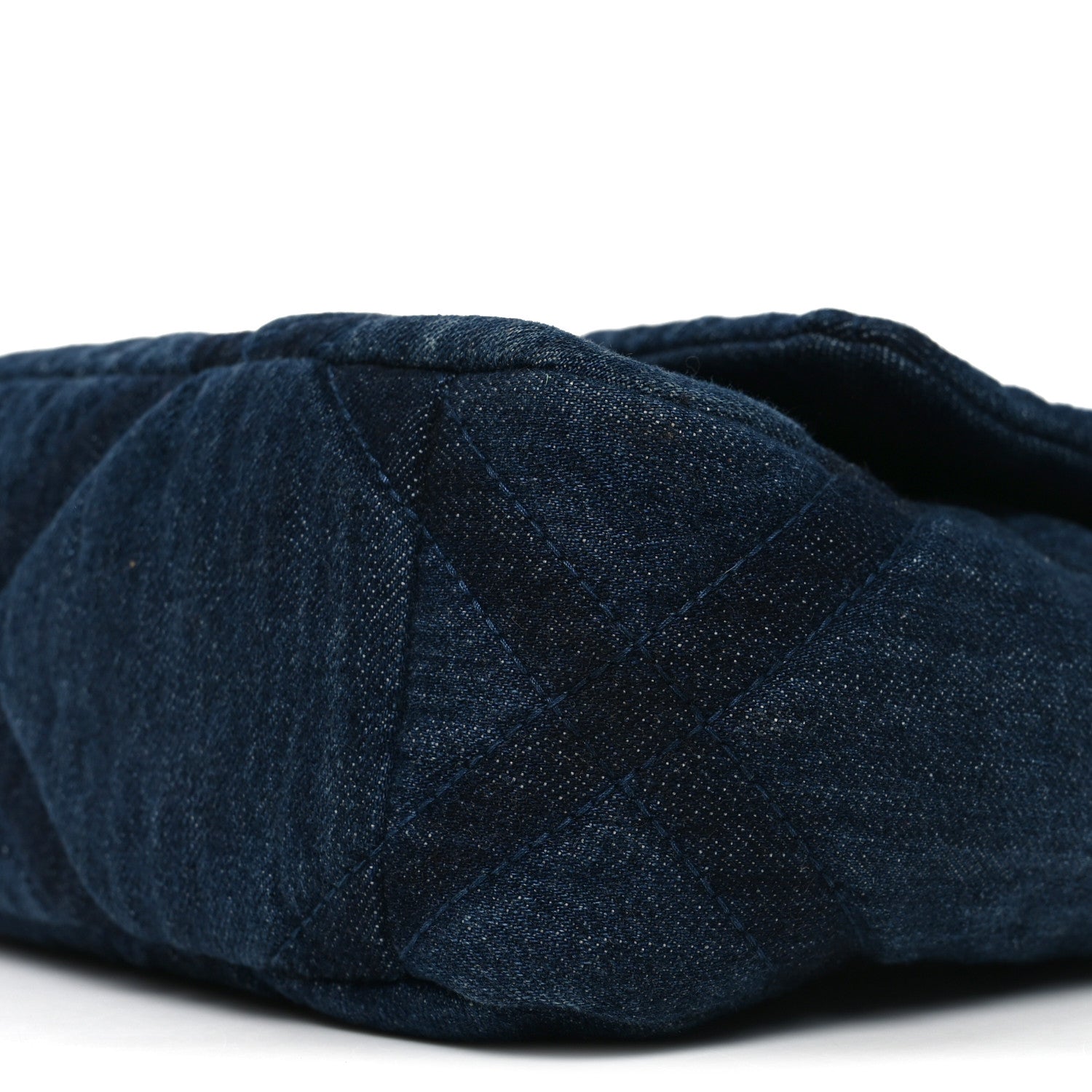 Denim Quilted Medium Chanel 19 Flap Blue