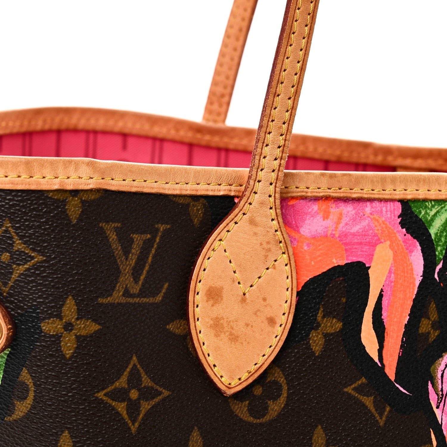 Monogram Roses Neverfull MM