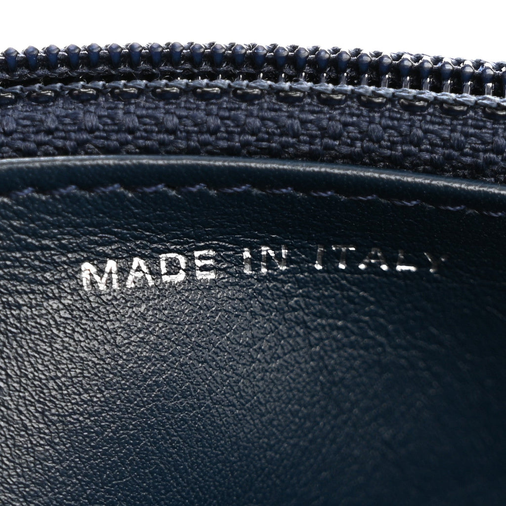Caviar Timeless CC Wallet on Chain WOC Navy Blue