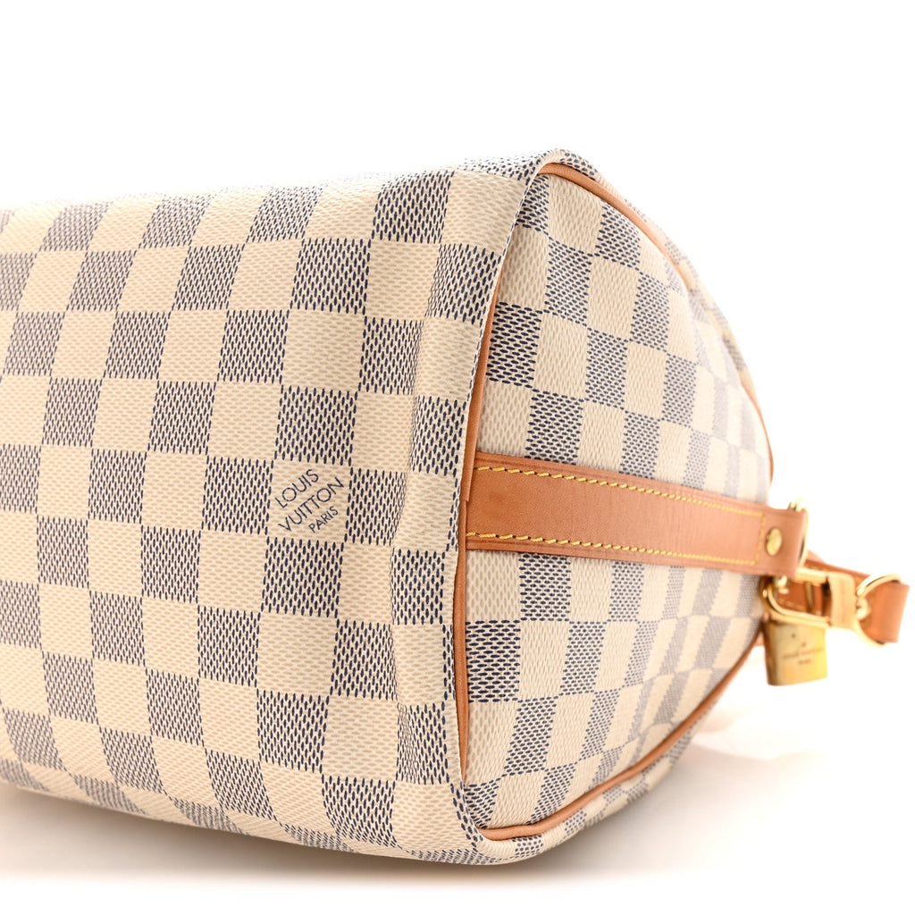 Damier Azur Speedy Bandouliere 25