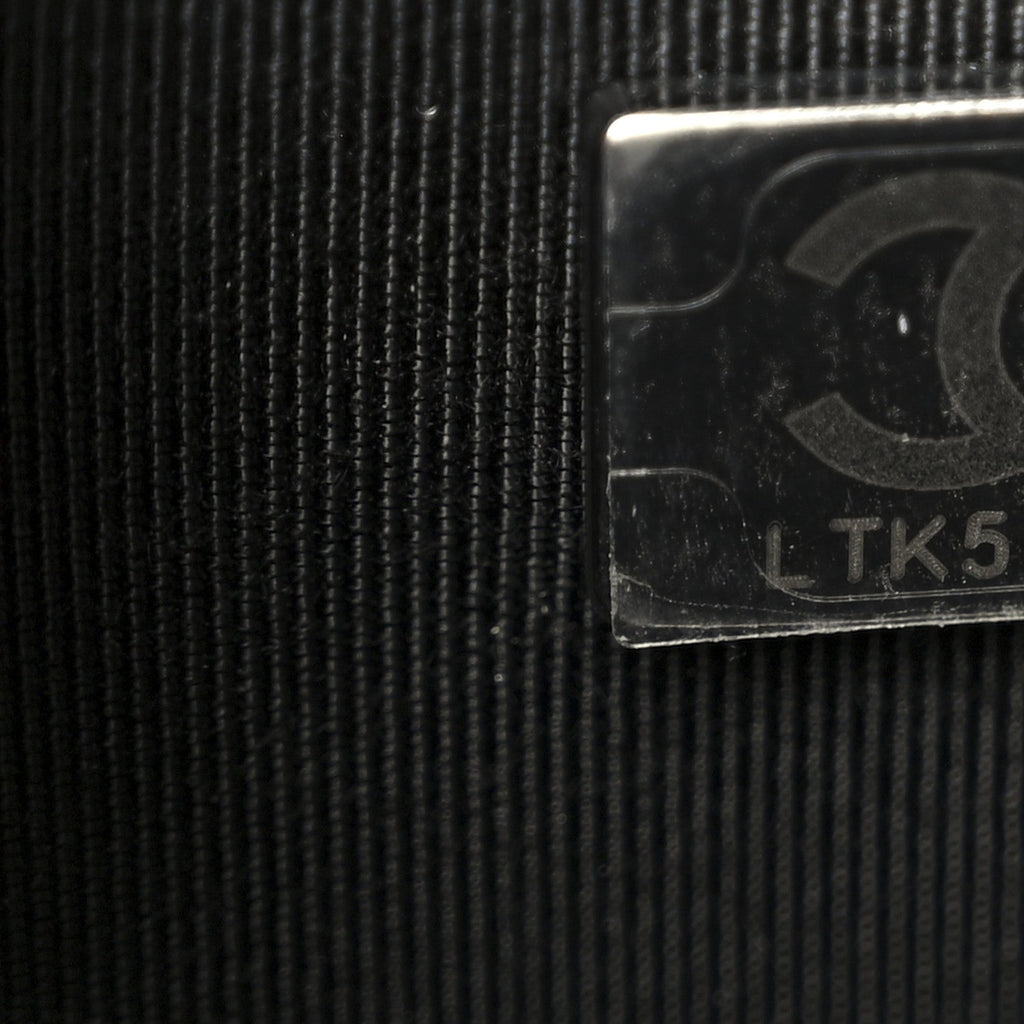 Lambskin Quilted Wallet On Chain WOC So Black