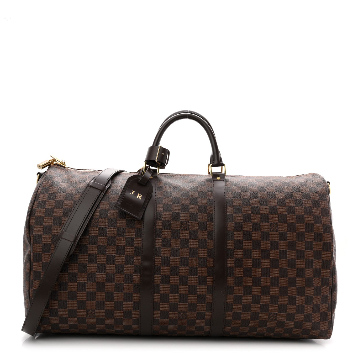 Damier Ebene Keepall Bandouliere 55