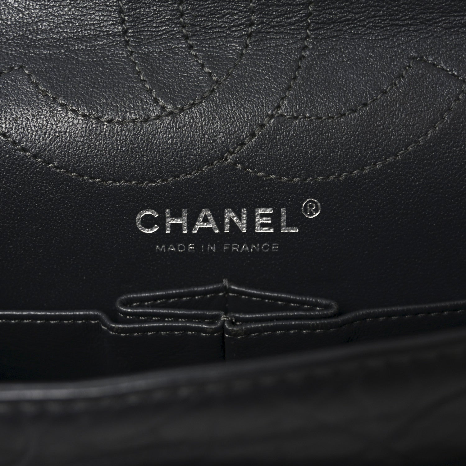 Aged Calfskin Quilted 2.55 Reissue 226 Flap Grey