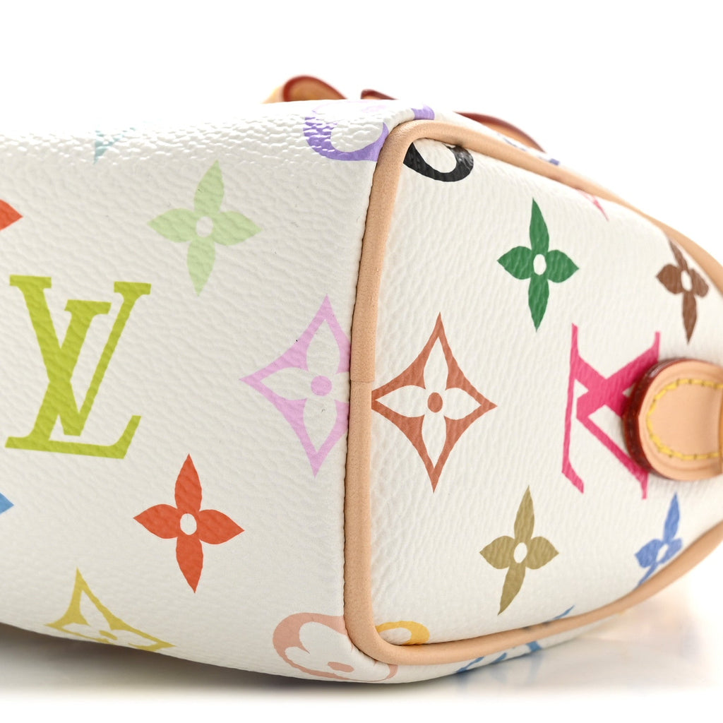 LV X TM Monogram Multicolor Nano Speedy White