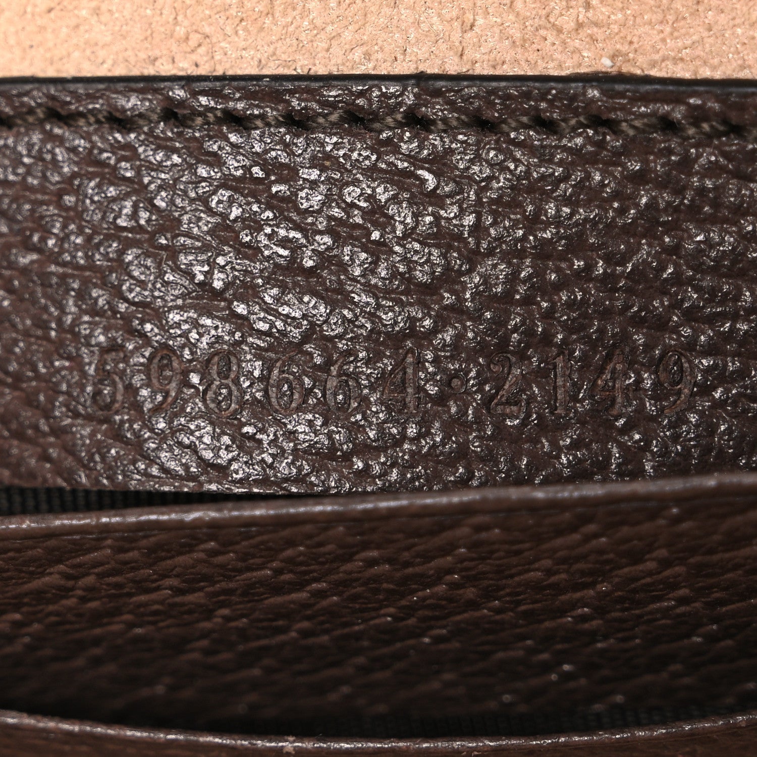 GG Supreme Monogram Web Mini Ophidia GG Bag Brown