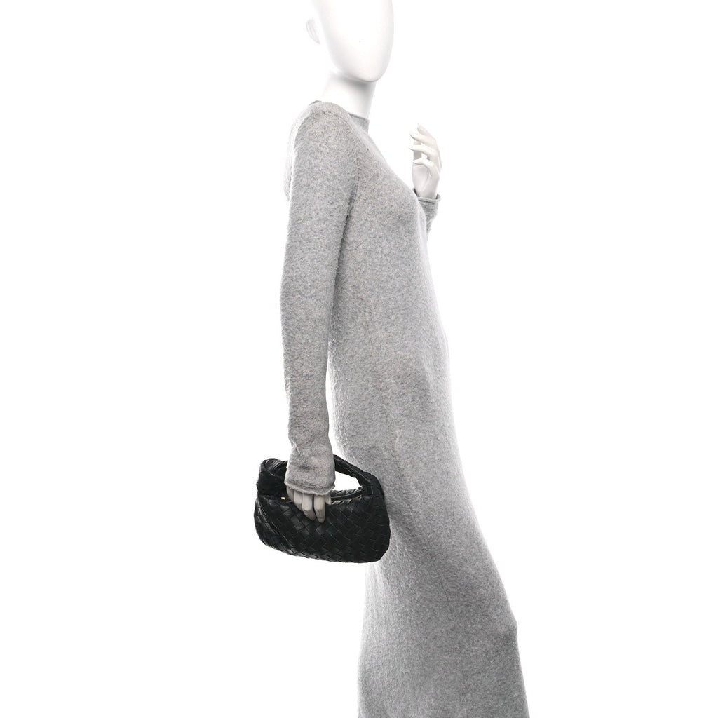 Nappa Intrecciato Mini Jodie Black