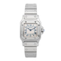 Stainless Steel 24mm Santos de Cartier Galbee Quartz Watch