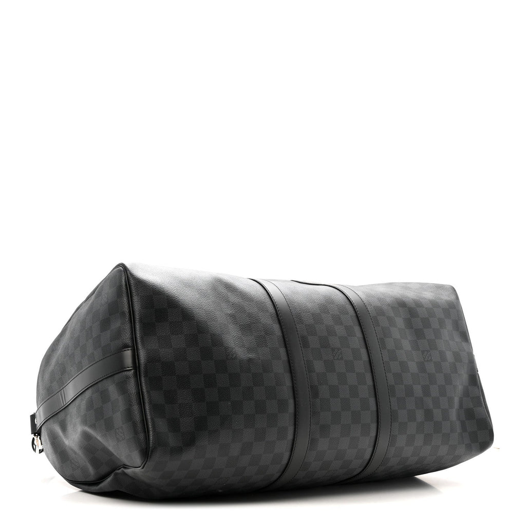 Damier Graphite Keepall Bandouliere 55