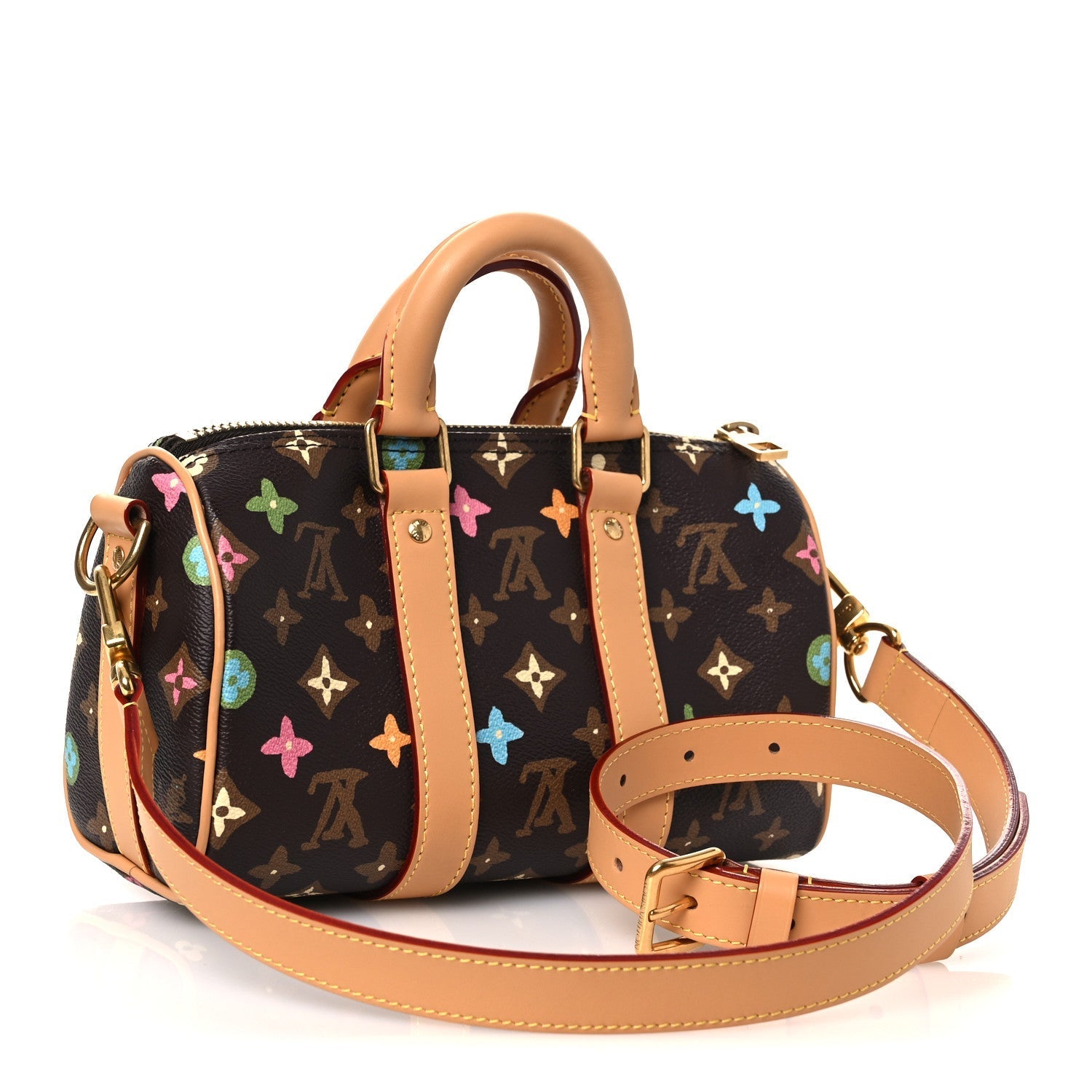 Monogram Craggy Keepall Bandouliere 25 Chocolate