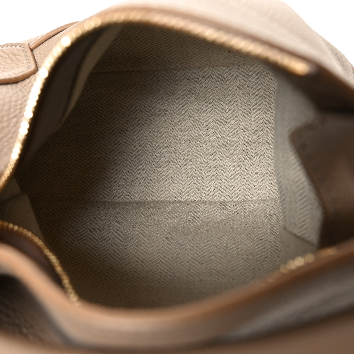Soft Grained Calfskin Mini Puzzle Edge Bag Sand