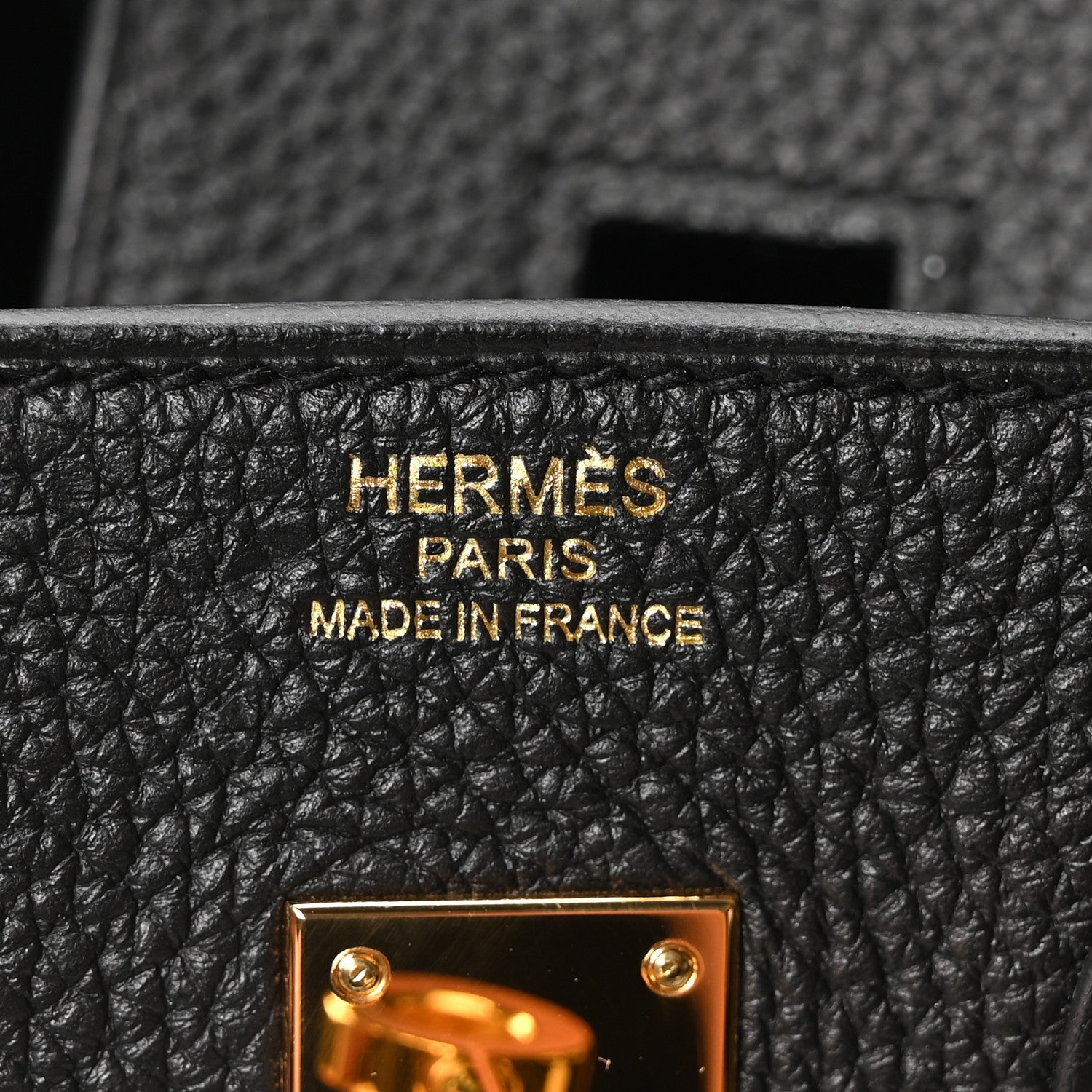Togo Birkin 25 Black