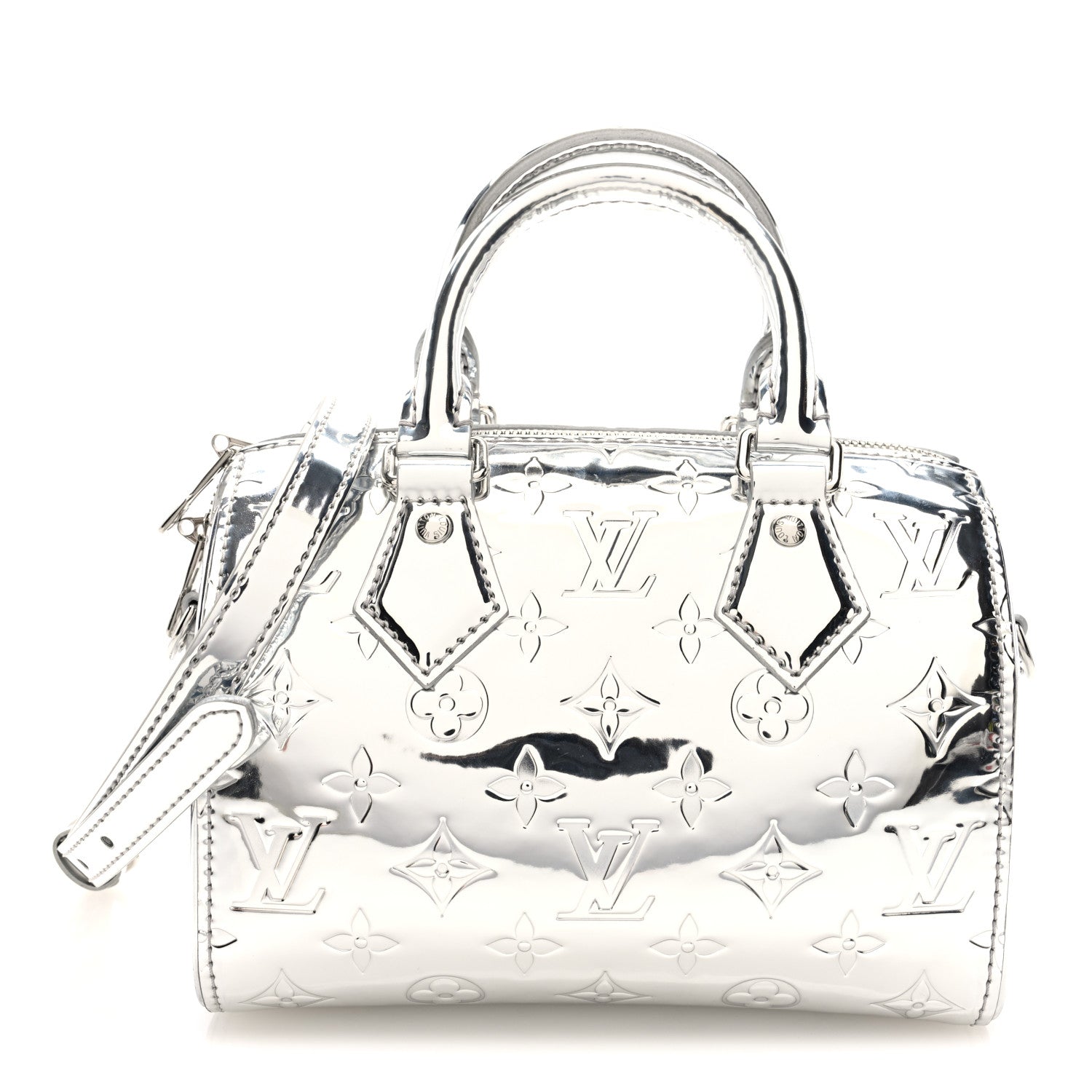 Monogram Miroir Speedy Bandouliere 20 Silver