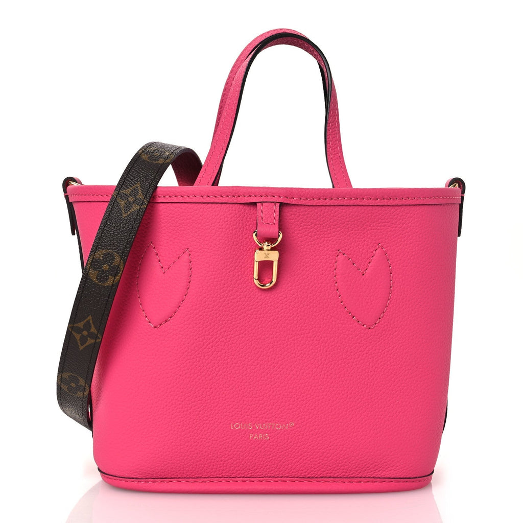 Monogram Neverfull Inside Out Bandouliere BB Rose Pondichery