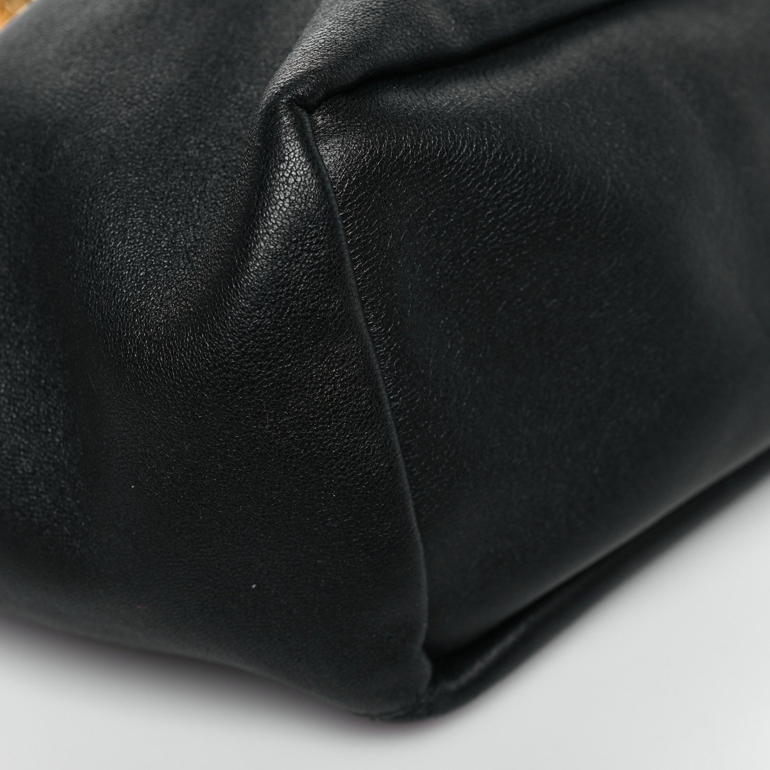 Nappa Small Squeeze Bag Black