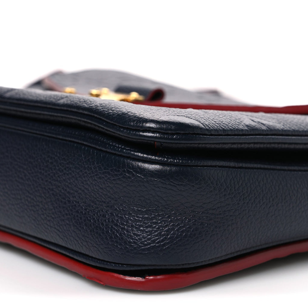 Empreinte Pochette Metis Marine Rouge