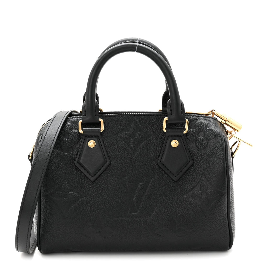 Empreinte Monogram Giant Speedy Bandouliere 20 Black