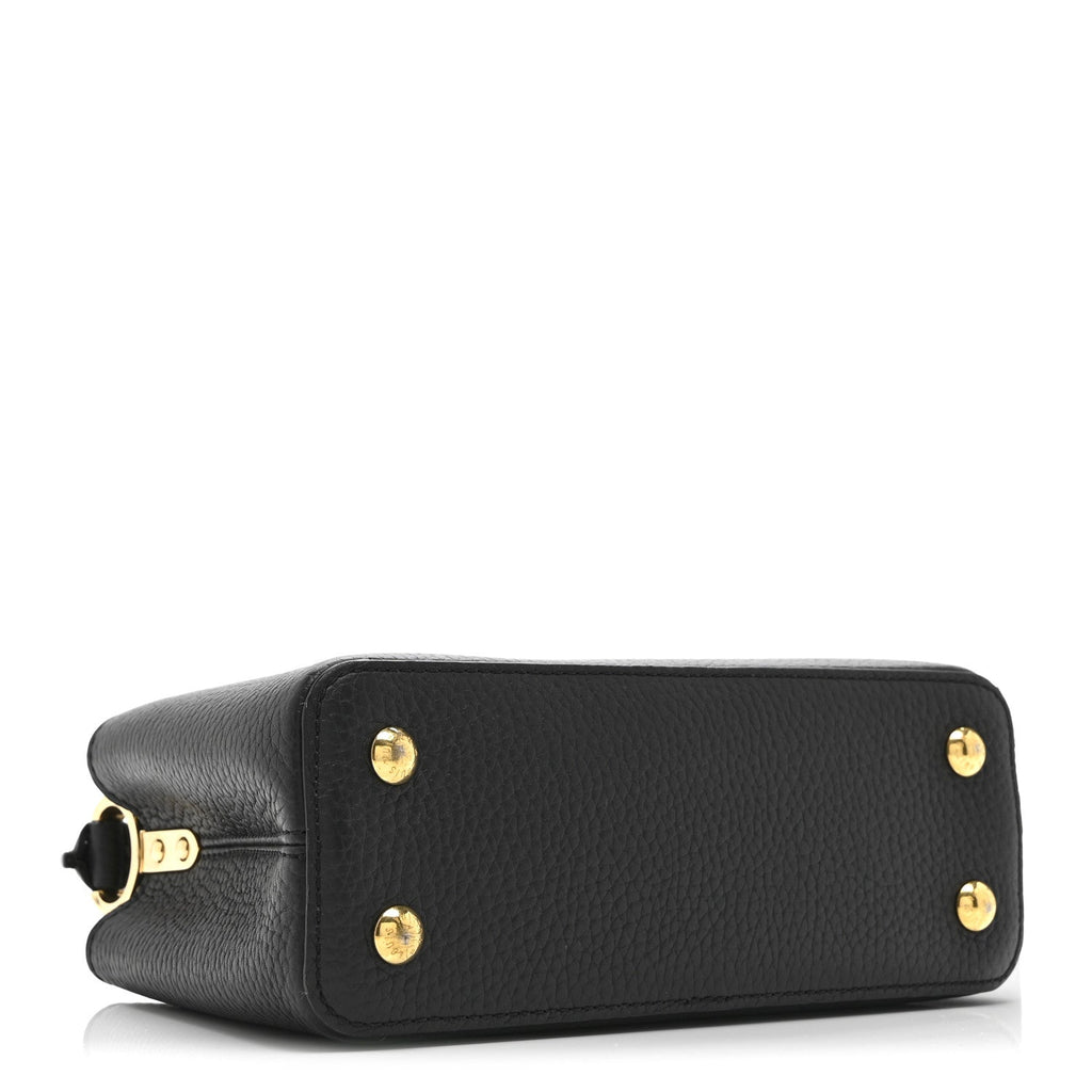 Taurillon Mini Capucines Black