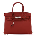 Togo Birkin 30 Vermillion