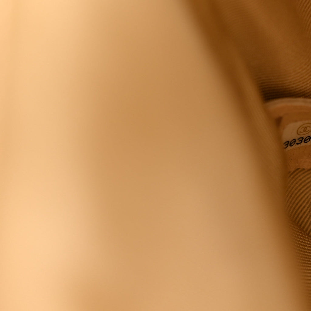 Lambskin Quilted Medium Chanel 19 Flap Beige