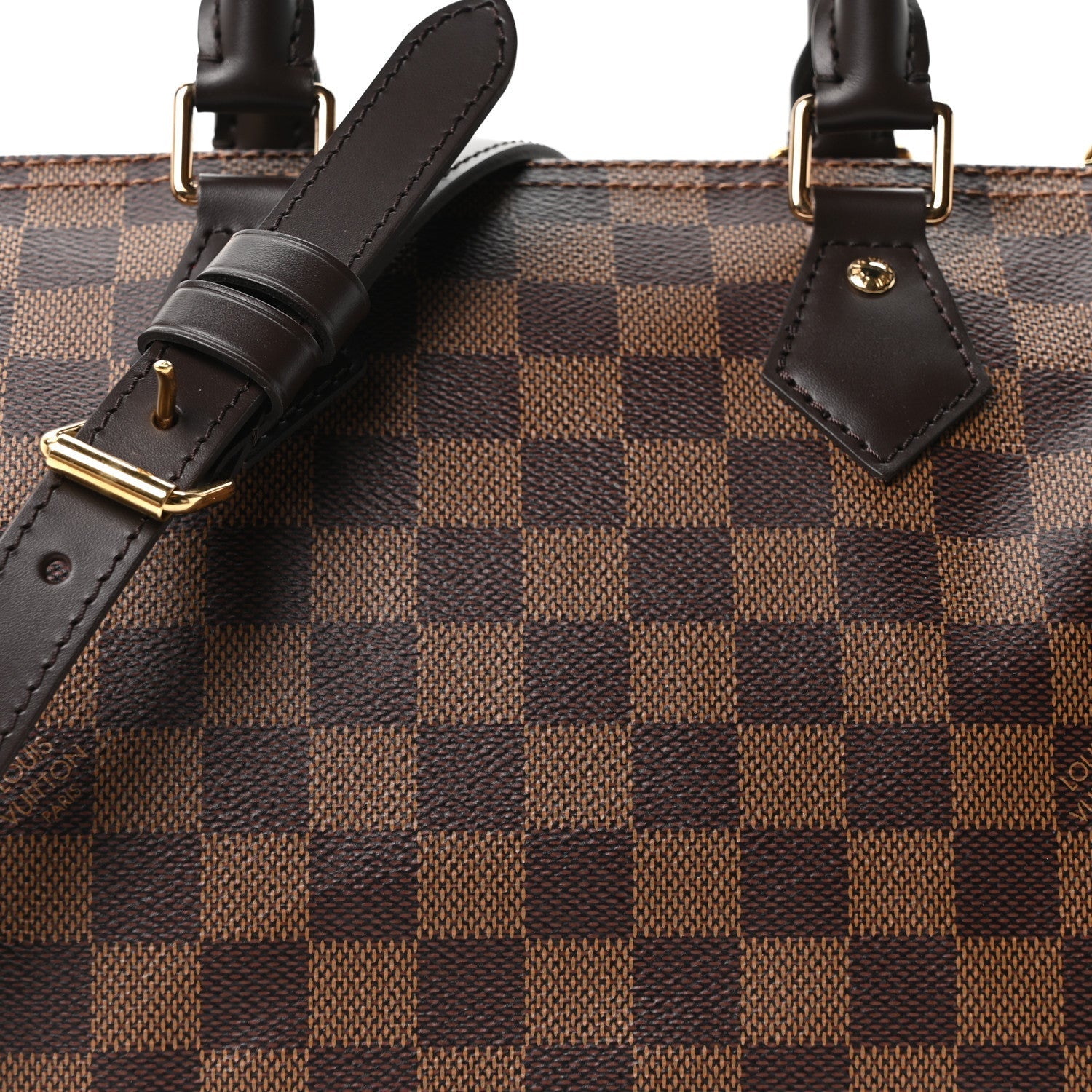 Damier Ebene Speedy Bandouliere 25