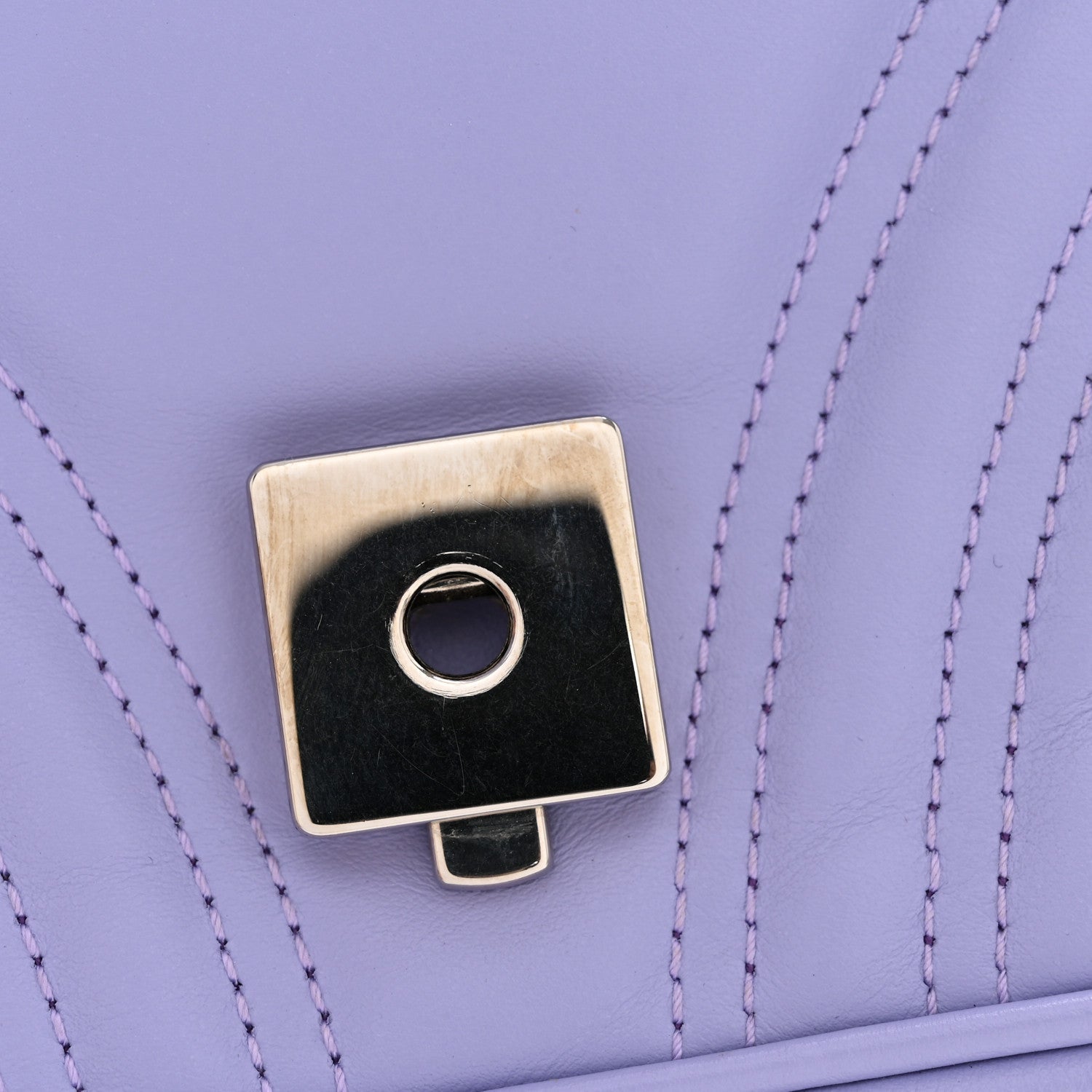 Calfskin Matelasse Small GG Marmont Shoulder Bag Lapis