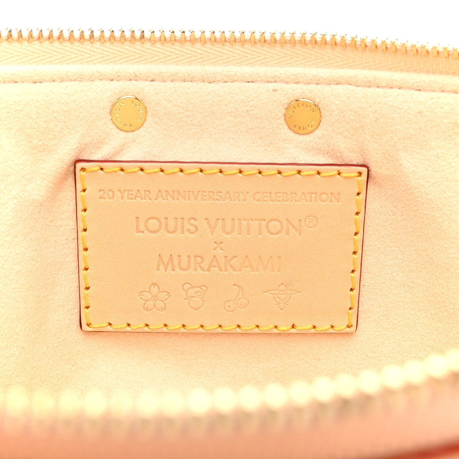 LV X TM Monogram Multicolor Pochette Accessories White