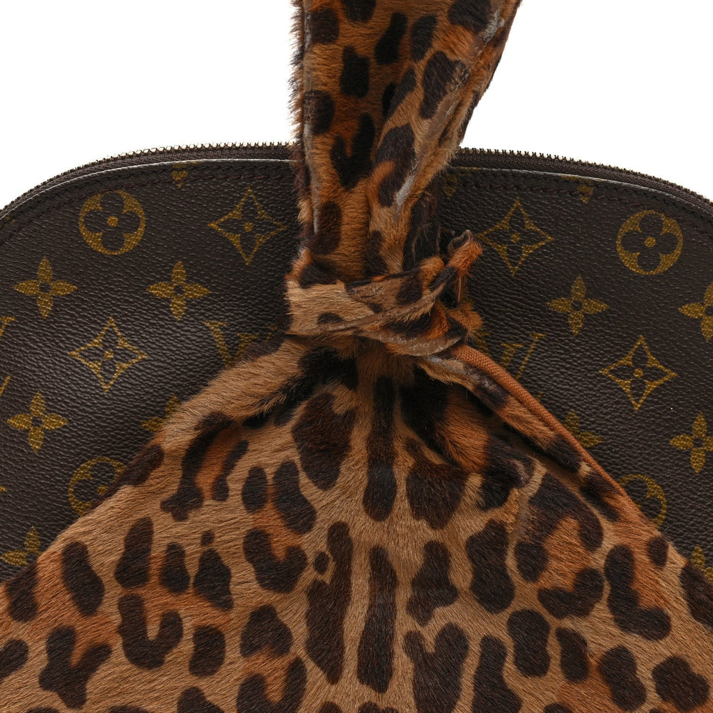 Monogram Azzedine Alaia Leopard Alma