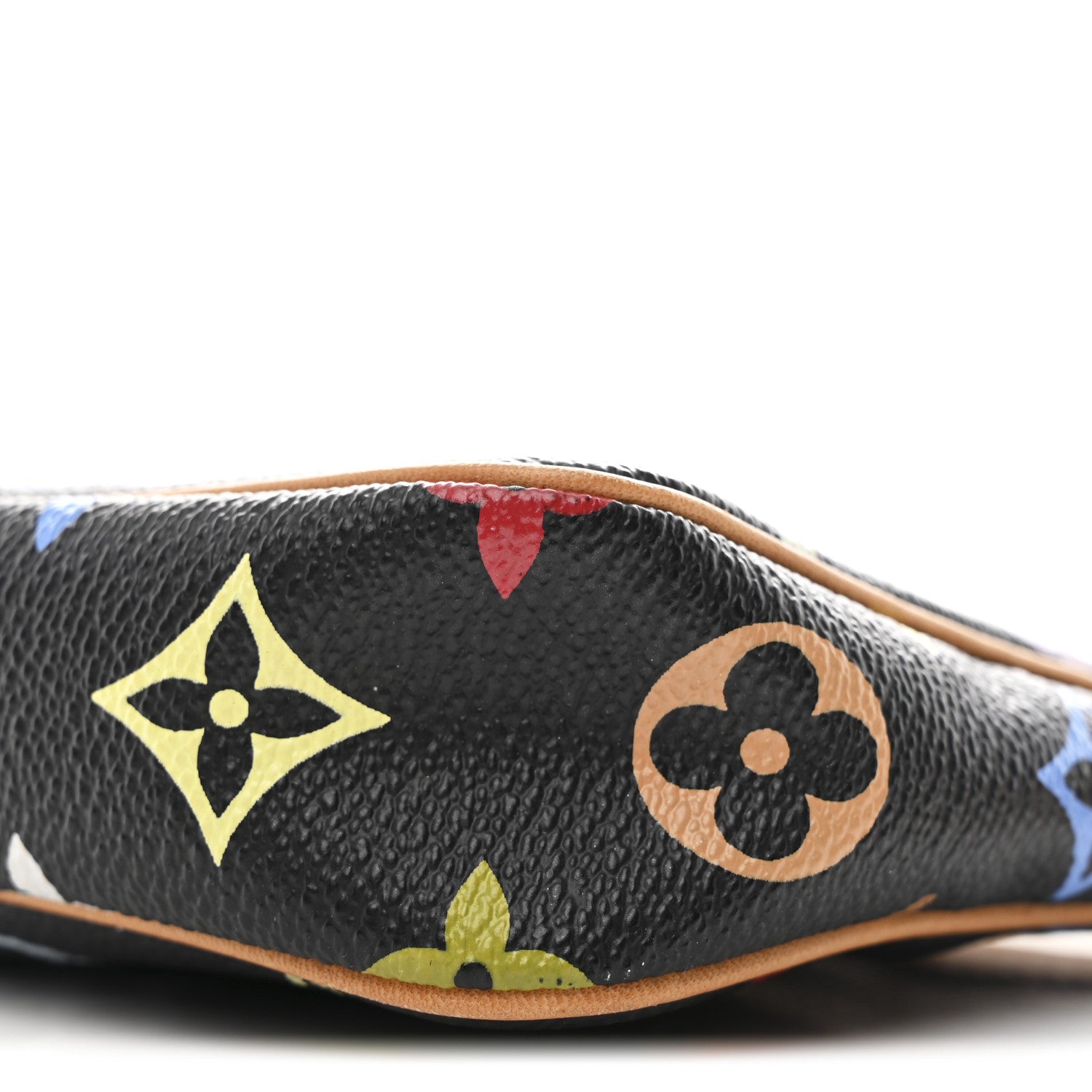 Monogram Multicolor Pochette Accessories Black