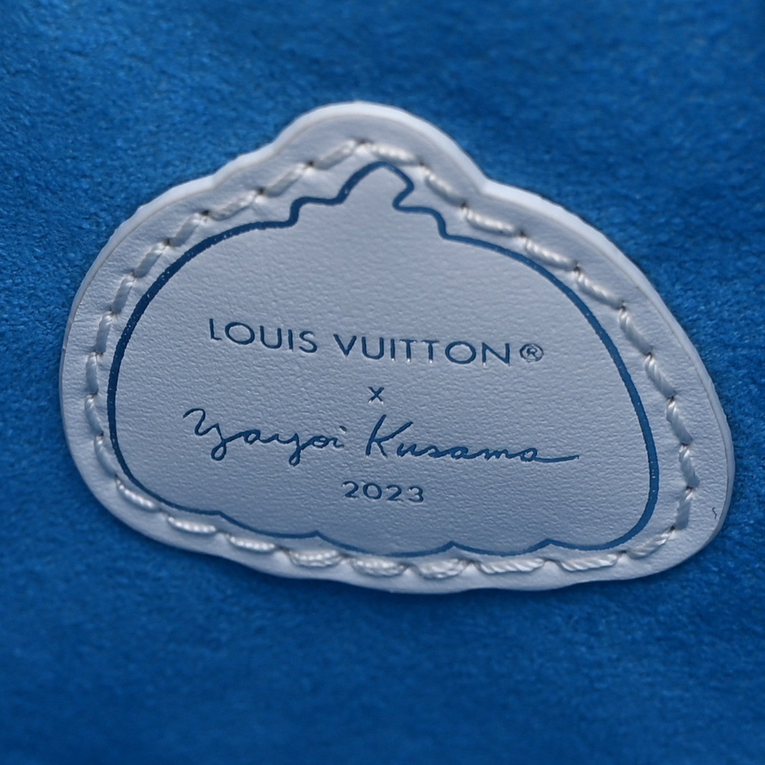 LV X YK Empreinte Nano Noe MM Blue White