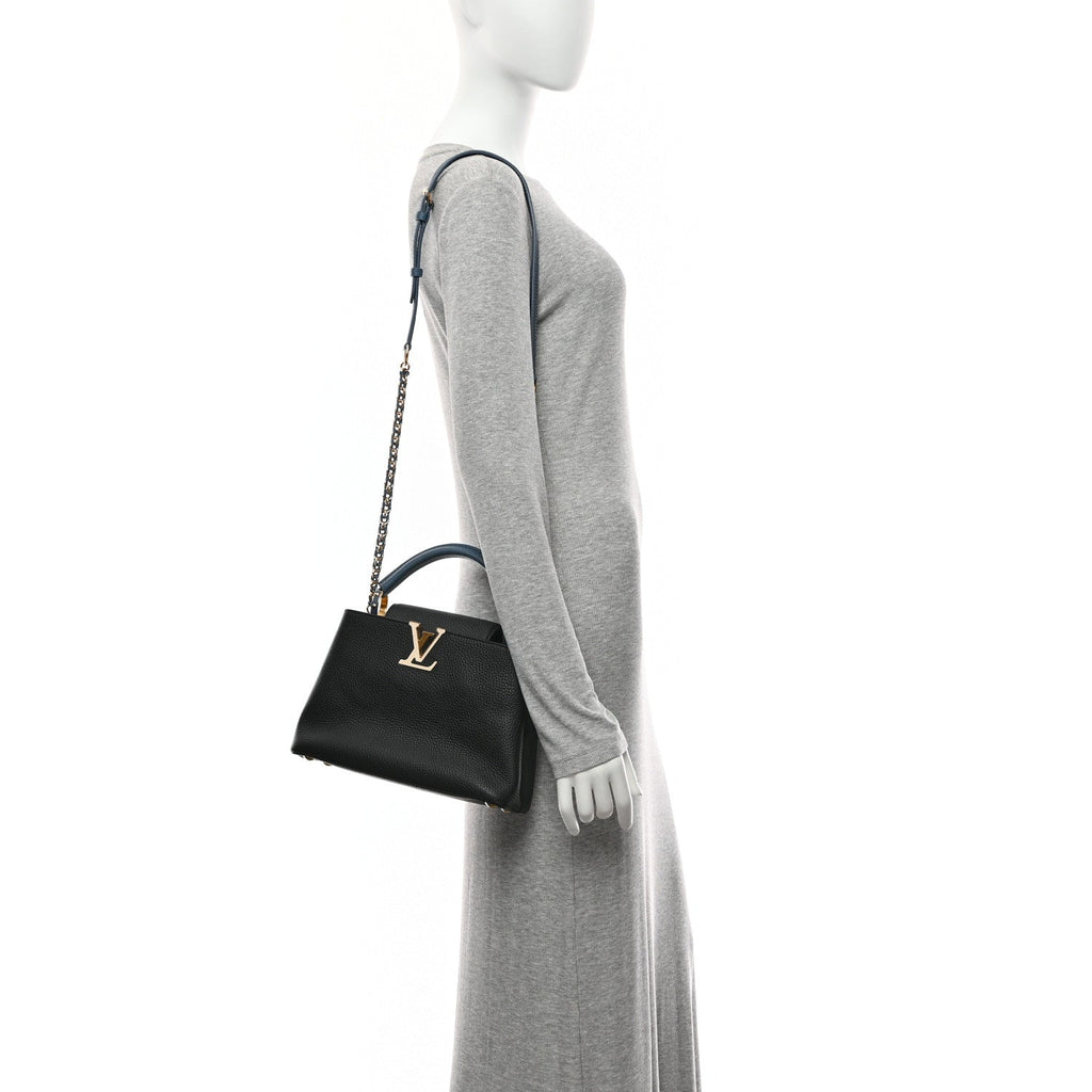 Taurillon Capucines BB Black General Blue